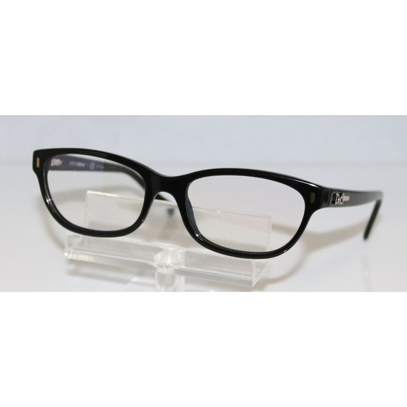 New Dolce & Gabbana Black Eyeglasses - Picture 1 of 3